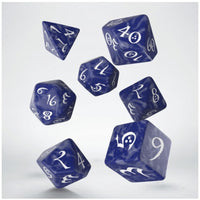 Classic RPG Cobalt & White Dice Set (7)