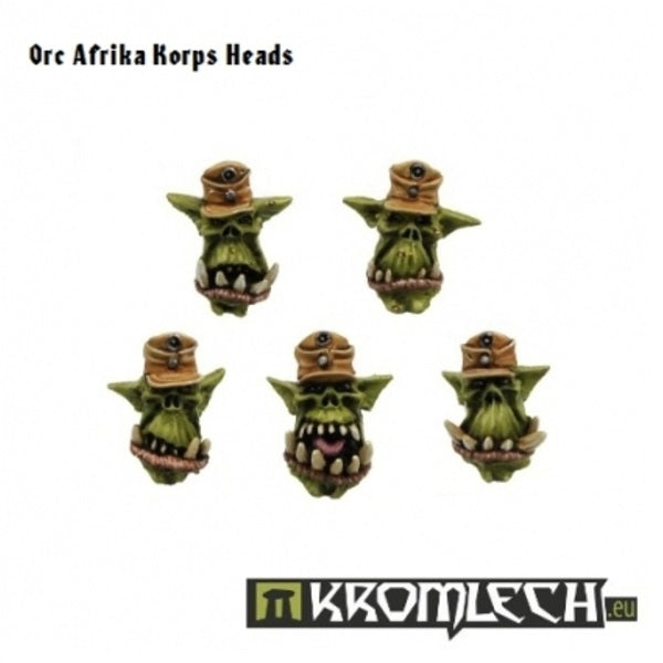Orc "Afrika Korps" Heads