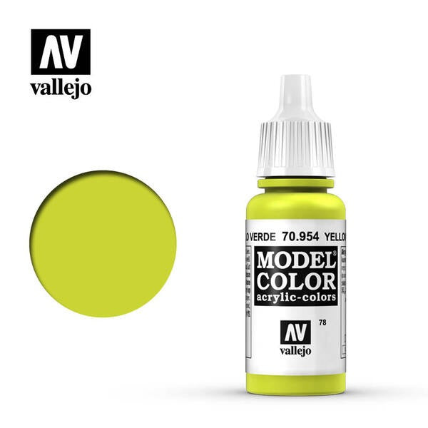 Model Color - Yellow Green 70.954