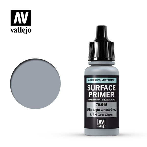 Vallejo Acrylic Polyurethane - Primer USN Light Ghost Grey FS36375 17ml 70.615