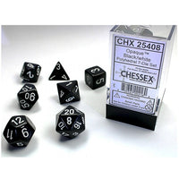 Opaque Poly 7 Set: Black/White