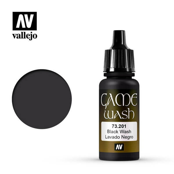 Vallejo Washes - Black 73.201