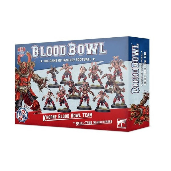 Blood Bowl: Khorne Team The Skull-tribe Slaughterers.