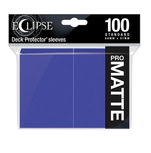 Eclipse Matte Standard Card Sleeves: Royal Purple (100)
