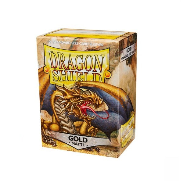 Dragon Shield Matte - Gold (100)