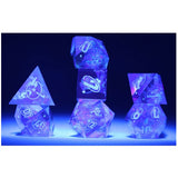 Sirius Dice Set - Purple Cloak and Dagger Poly 7 Set (Over 18s only)