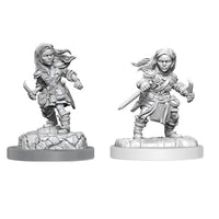 Halfling Rogue Female: Nolzur's Marvelous Unpainted Miniatures