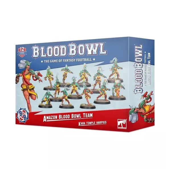 Blood Bowl: Amazon Team Kara Temple Harpies*