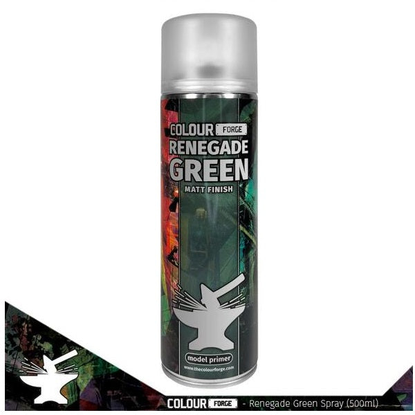 Colour Forge Renegade Green Spray (500ml)