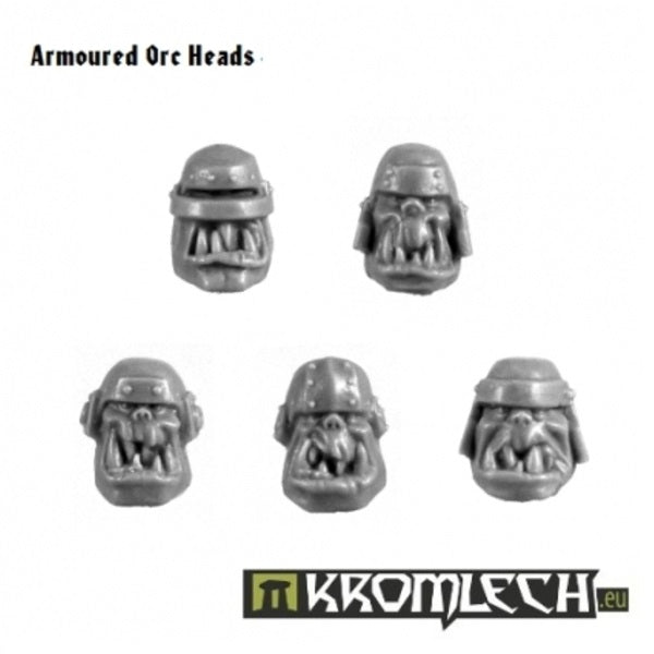 Armoured Orc Heads