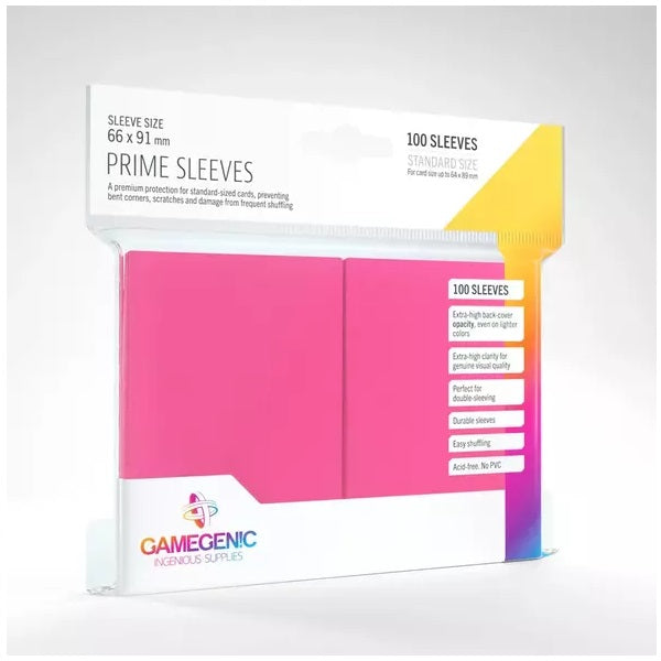 Gamegenic Prime Sleeves Pink (100 ct.)