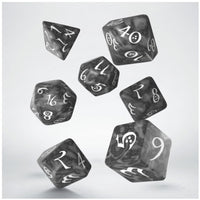 Classic RPG Smoky & White Dice Set (7)