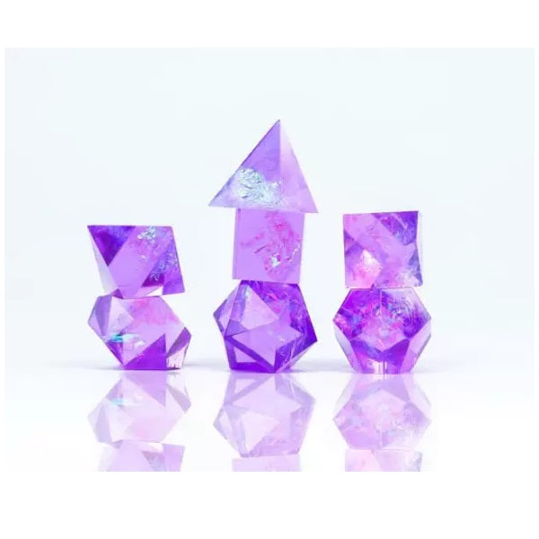 Sirius Dice Set - Purple Cloak and Dagger Poly 7 Set (Over 18s only)