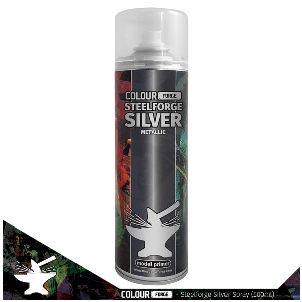 Colour Forge Steelforge Silver Spray (500ml)