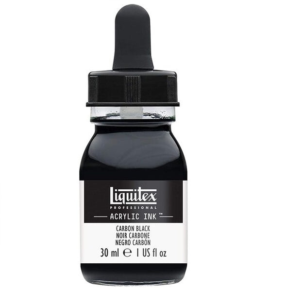 Liquitex Liquid Acrylic Ink Colour 30ml Carbon Black 4260337