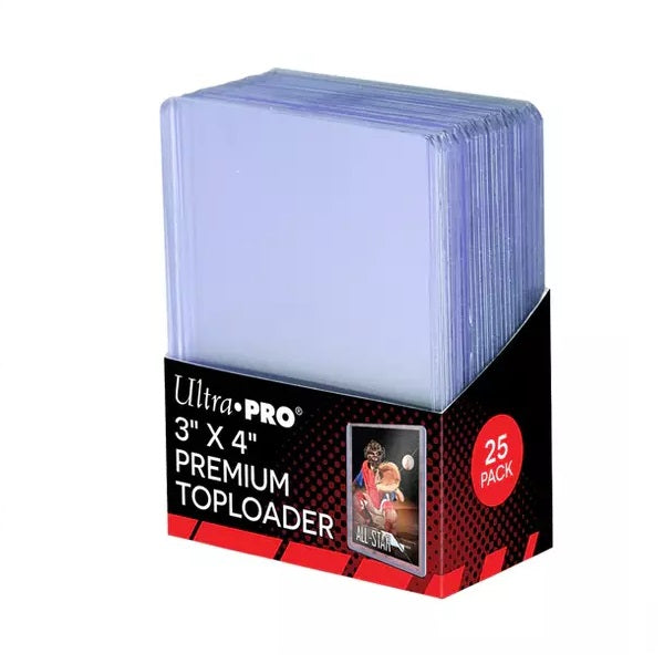 3x4 Premium Clear Toploader (Pack of 25)