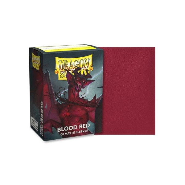 Dragon Shield Matte - Blood Red (100)