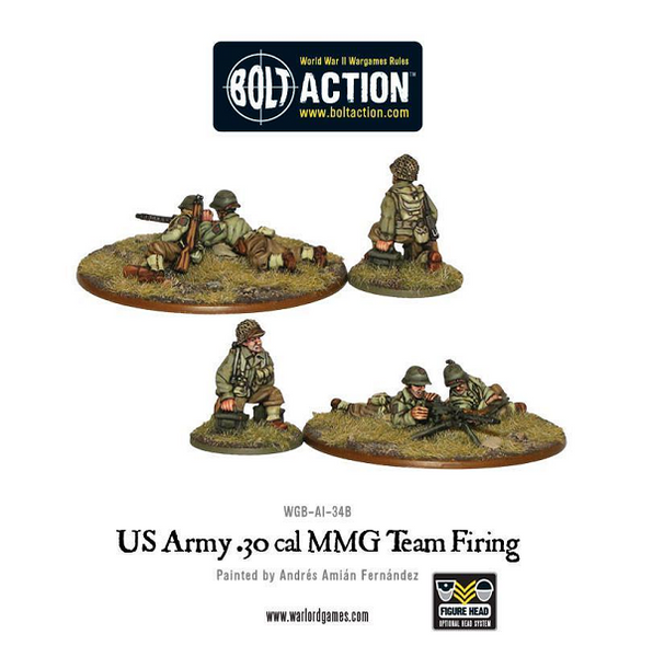 US Army 30 Cal MMG team - Grim Dice Tabletop Gaming