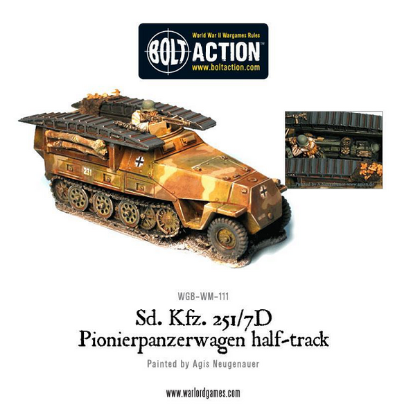 Sd.Kfz 251/7D Pionierwagen, Plastic