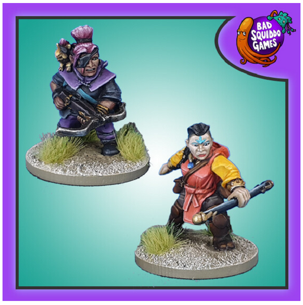 Dwarf Ranger Crossbow and Monk