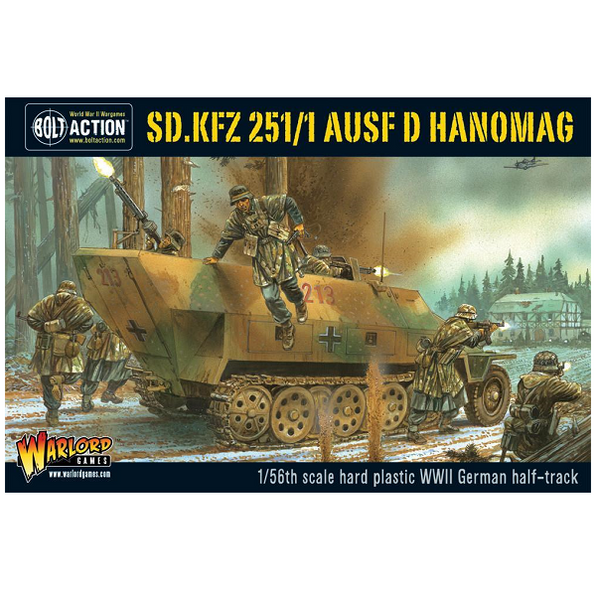 Sd.Kfz 251/1 ausf D Hanomag (Plastic Box Set)*