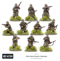 Polish Infantry Squad in Greatcoats*