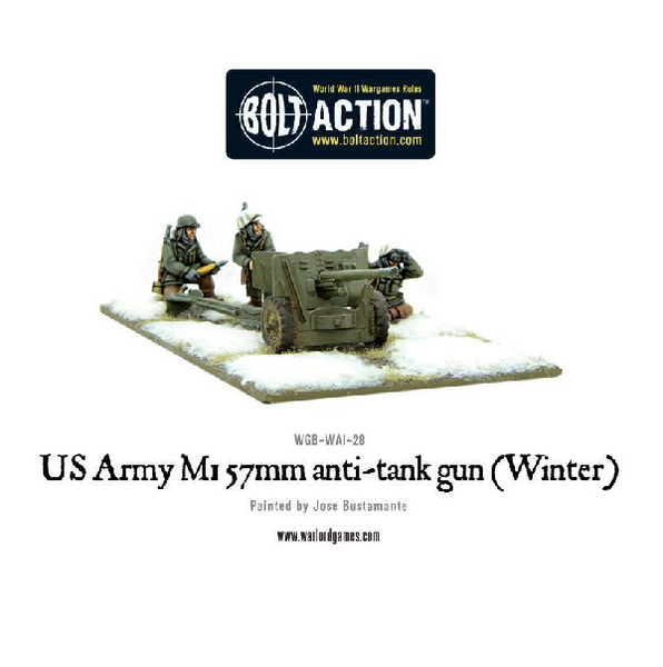 US Army 57mm Anti-Tank Gun M1 (Winter)