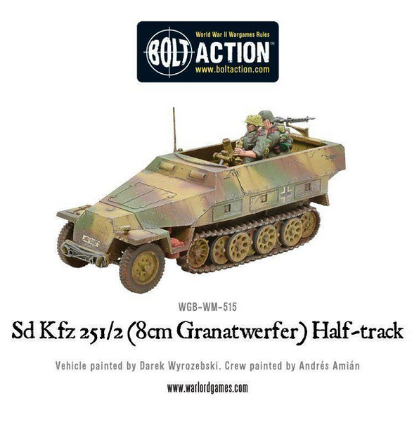 Sd.Kfz 251/2 Ausf D (8cm Granatwerfer) Half Track
