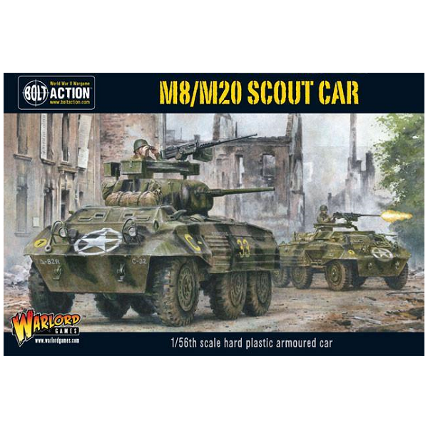 M8/M20 Greyhound Scout Car (Plastic Box)*