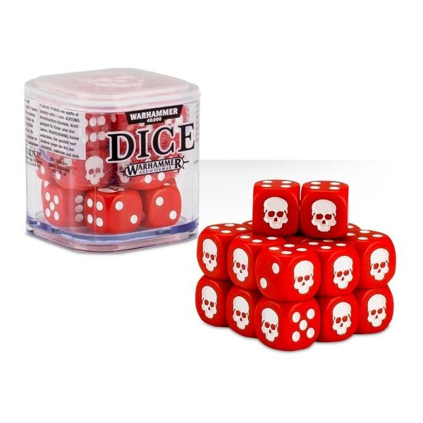 D6 Dice Cube - Red