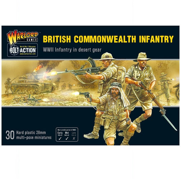 British Commonwealth Infantry* - Grim Dice Tabletop Gaming