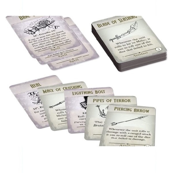 Artefact/Spell Cards - Grim Dice Tabletop Gaming
