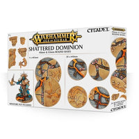 65mm & 40mm Round Bases, Shattered Dominion - Grim Dice Tabletop Gaming