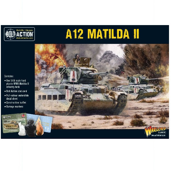 A12 Matilda II Infantry Tank - Grim Dice Tabletop Gaming