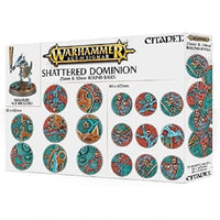 25mm & 32mm Round Bases, Shattered Dominion - Grim Dice Tabletop Gaming