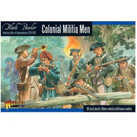 Colonial Militia Men - Grim Dice Tabletop Gaming