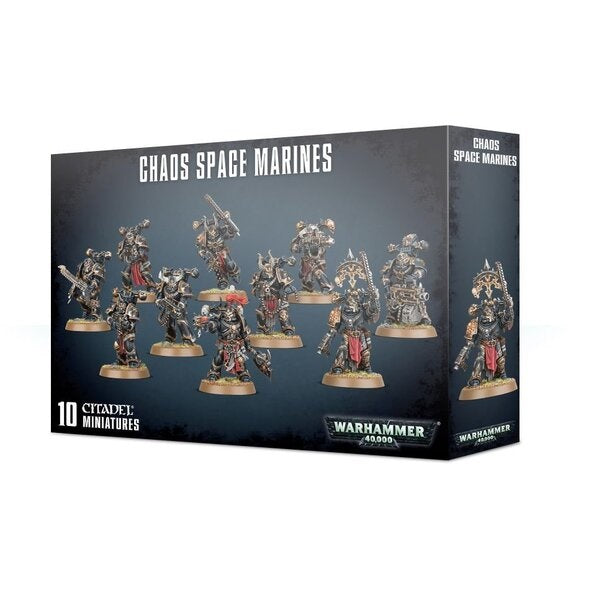 Chaos Space Marines Legionaries (Warhammer 40,000)* - Grim Dice Tabletop Gaming